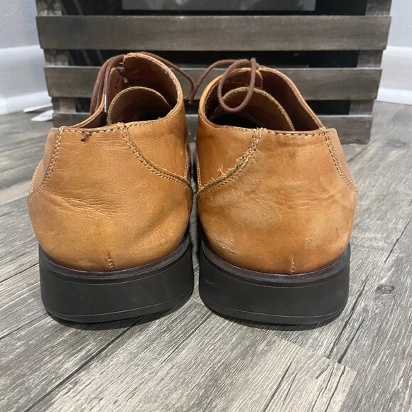 Worn ONCE! Mens Tan Leather Dress Shoes main image 5